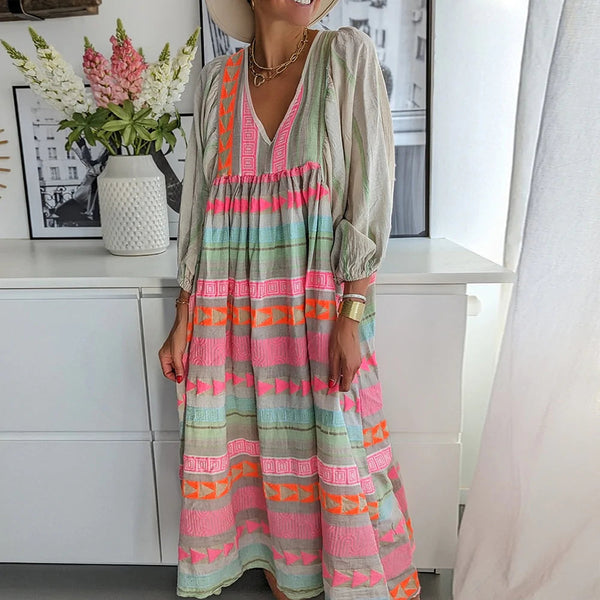 Lila's Boutique Colorful Dress