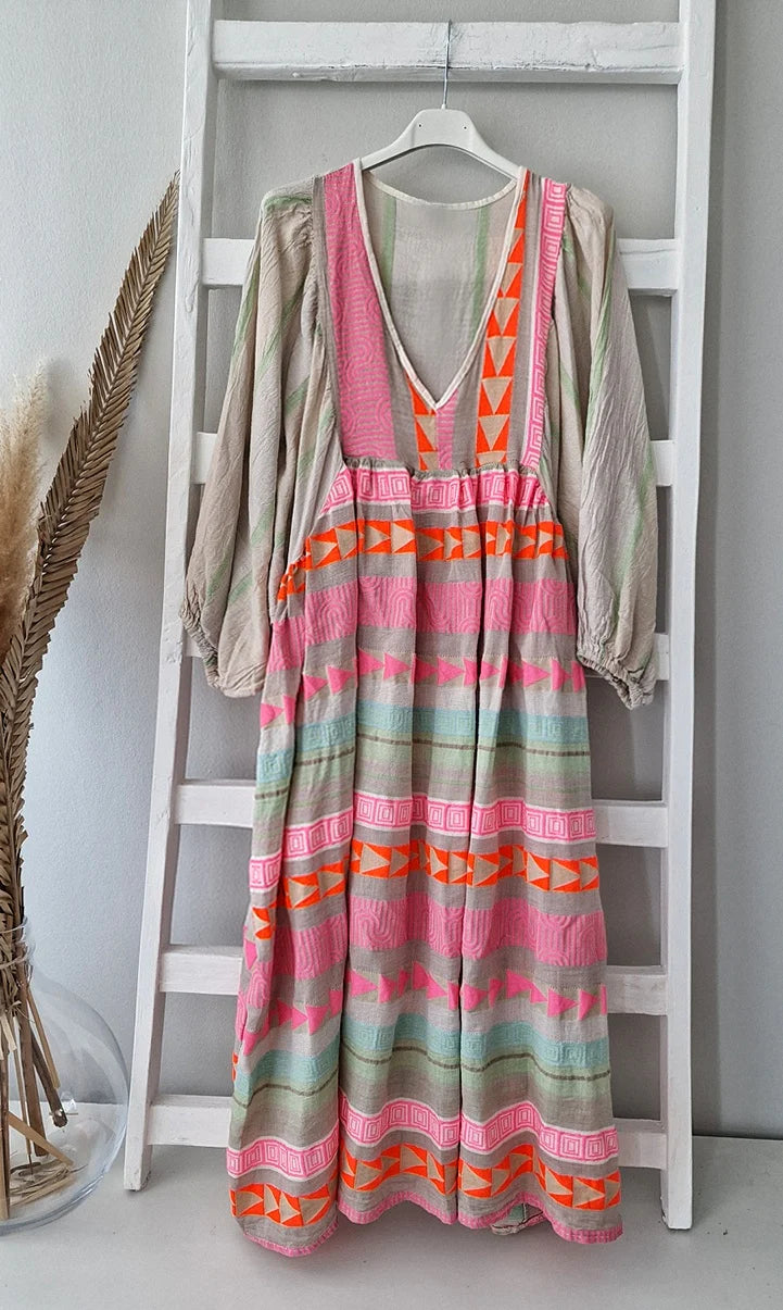 Lila's Boutique Colorful Dress